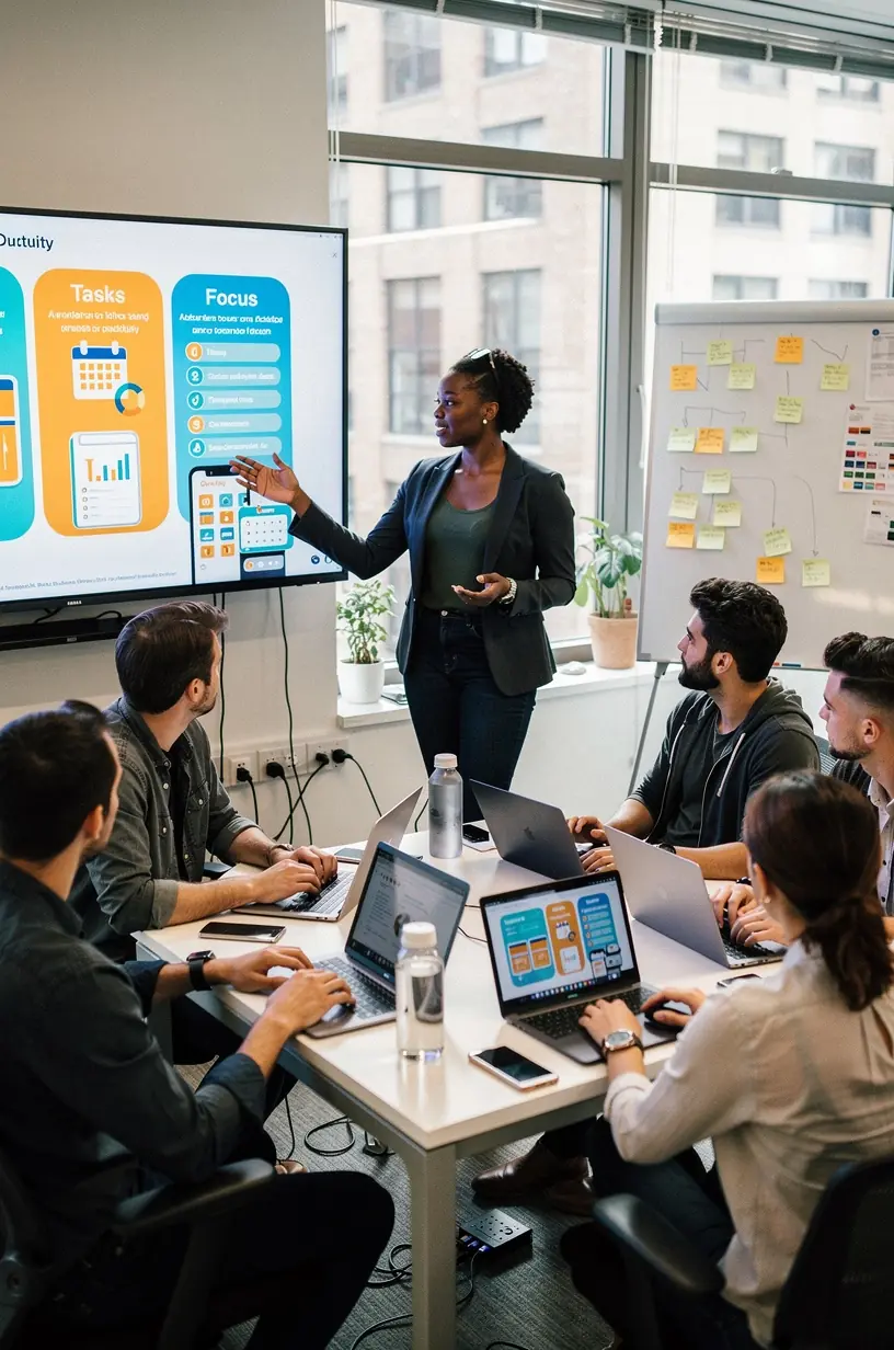 Illustration of the Eisenhower Matrix for task prioritization.
