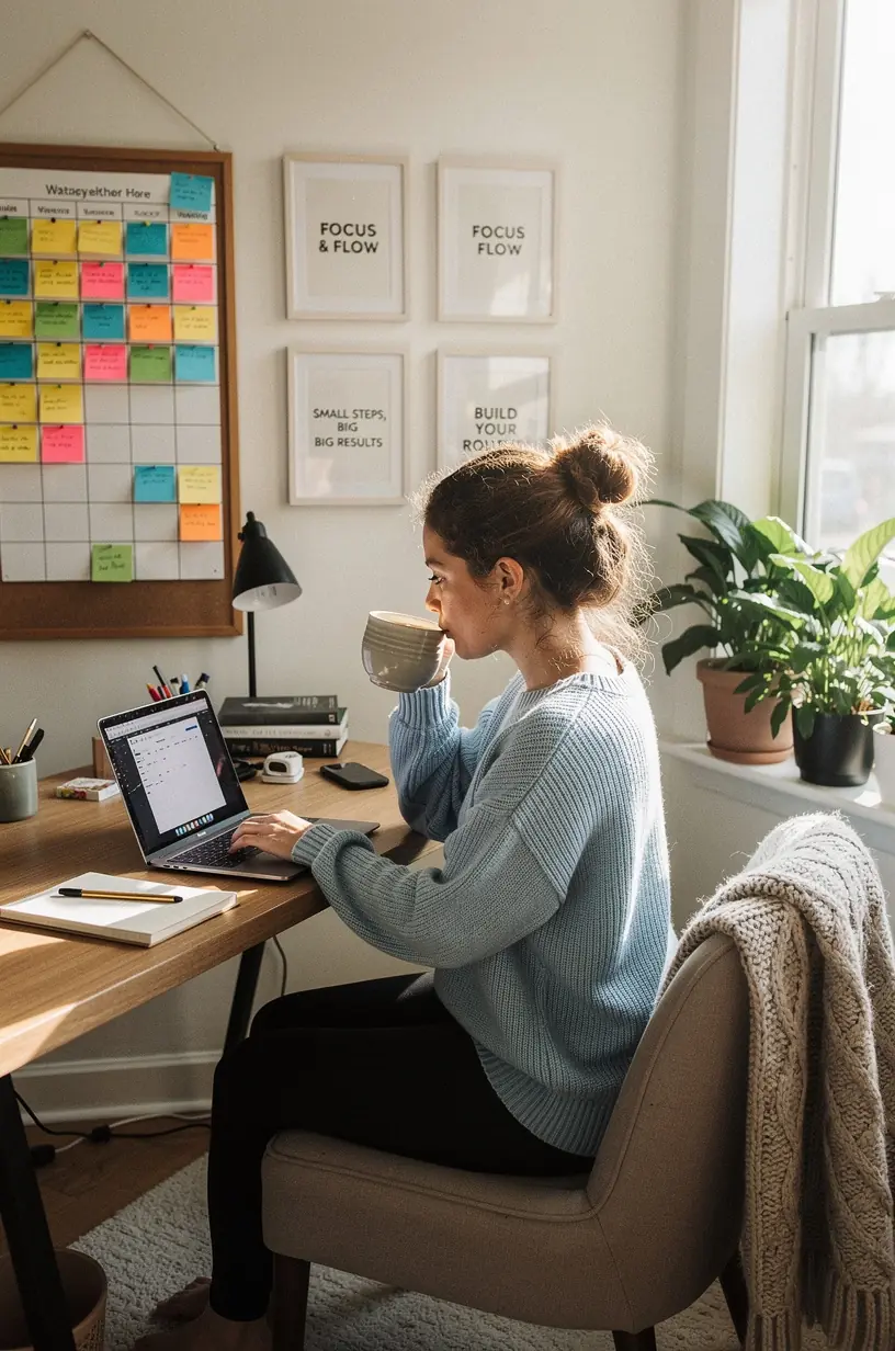 Modern office environment